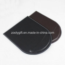 Mouse Pad with Wrist Rest Custom Personalized Black/ Brown PU Leather Mouse Pads Wholesale